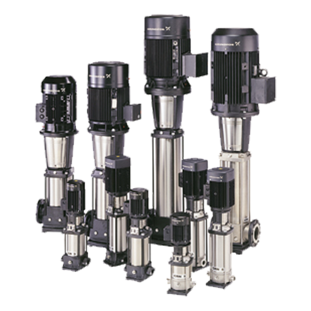 CR vertical multistage centrifugal inline pumps 