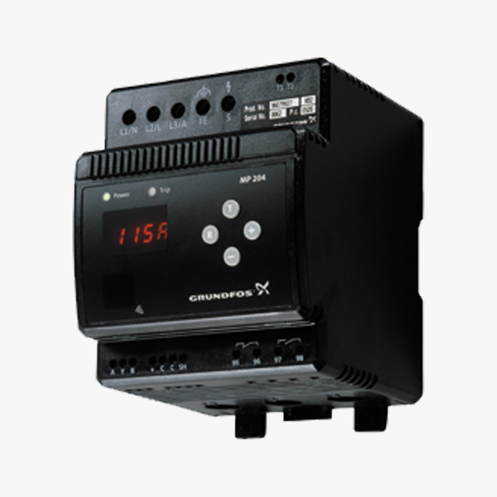 MP204 electronic motor protector - asynchronous motor MP204  Grundfos Indonesia