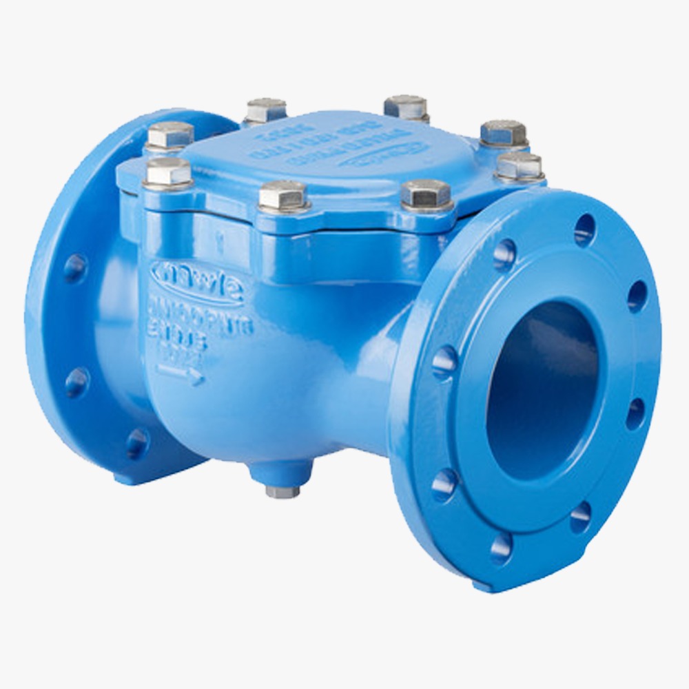 Non Return Valve HAWLE, without lever and counterweight, vulcanized flap