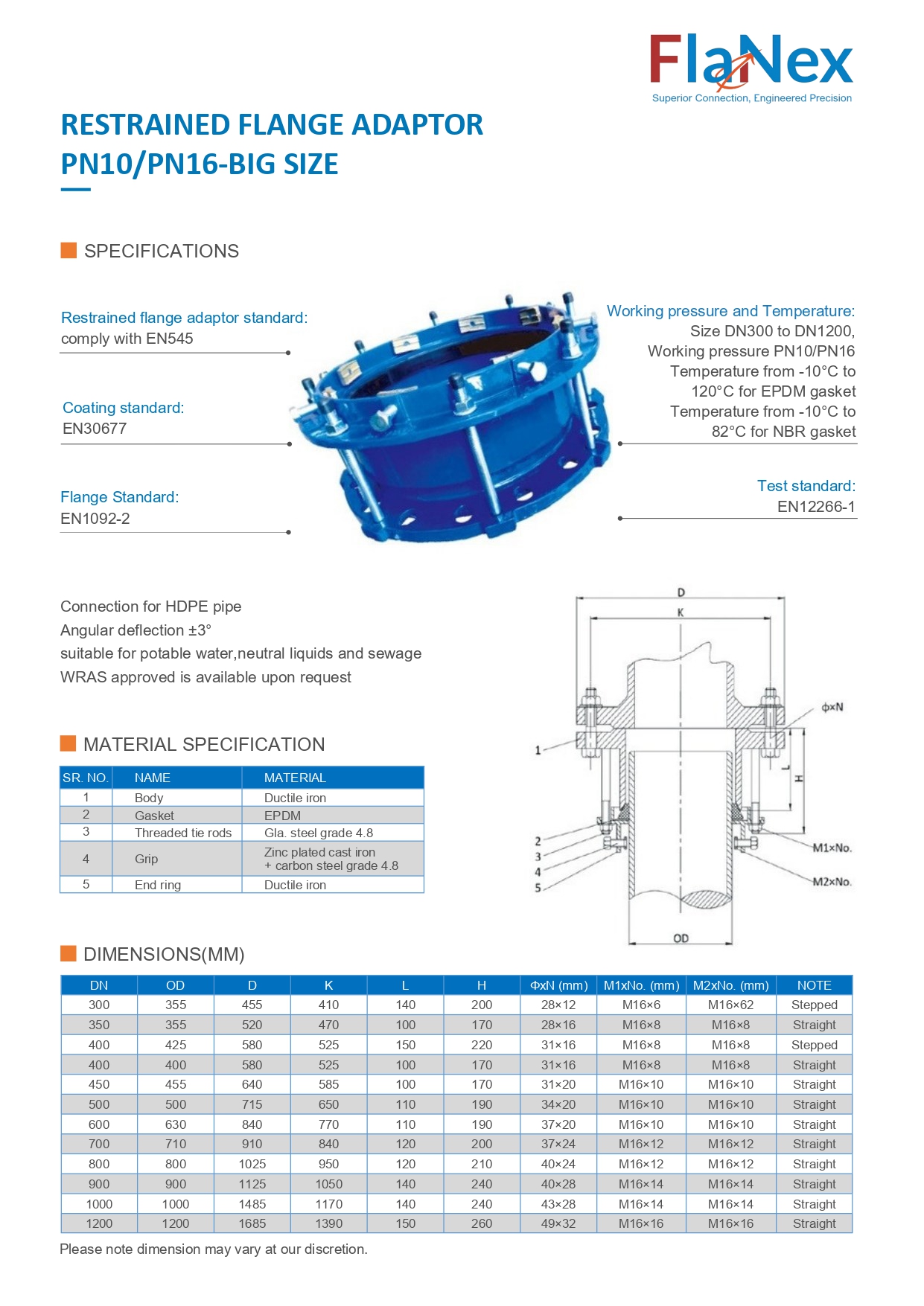 FLANGE ADAPTOR