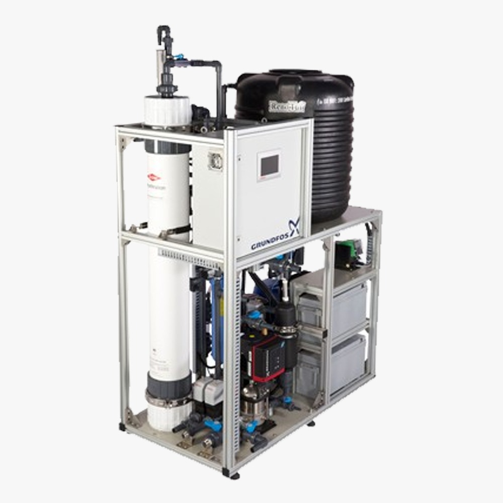 AQpure water treatment system producing drinking water AQpure  Grundfos Indonesia