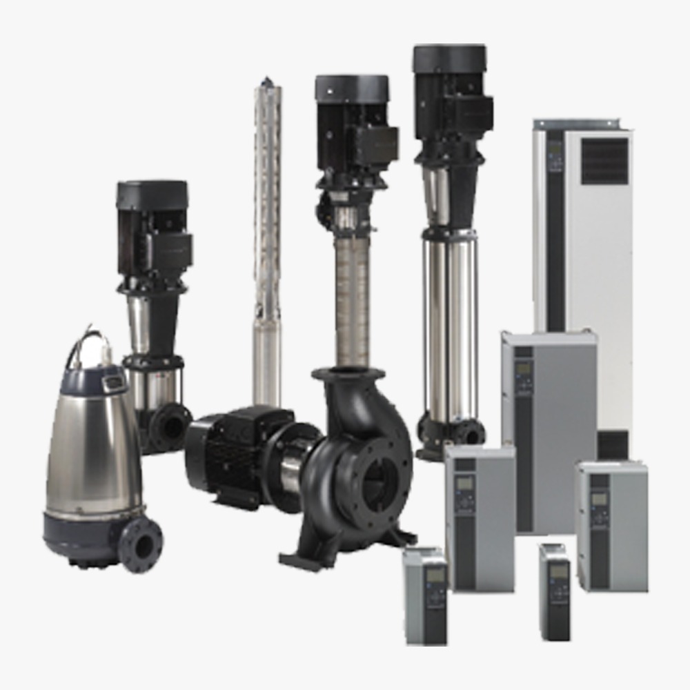 CUE series of frequency converters - speed control of pumps CUE  Grundfos Indonesia
