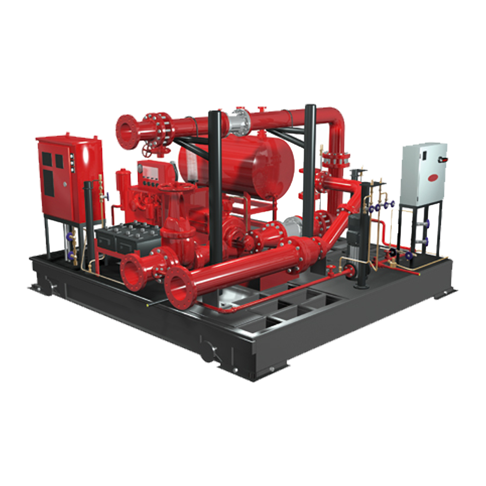 Fire systems - end-suction pump, close-coupled or long-coupled Fire DNF, Fire HSEF Grundfos Indonesia