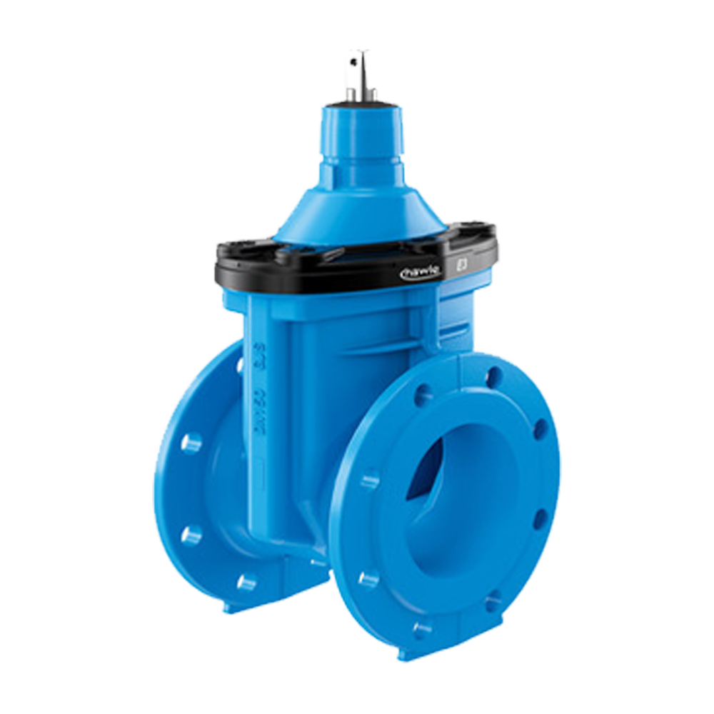 E3 valve with flanges, short, PN 10 I PN 16