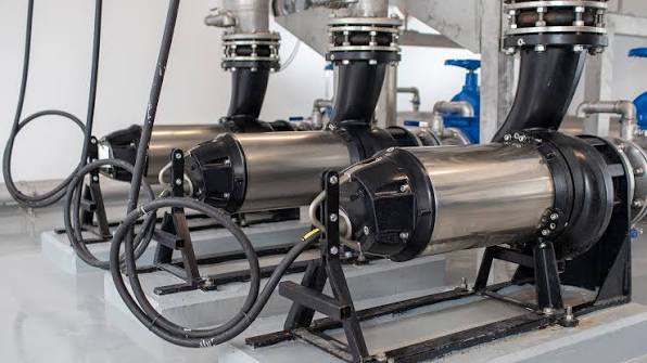 Pompa Submersible Wastewater Grundfos SE SL dengan Impeller S-tube dan SuperVortex Anti-Sumbat